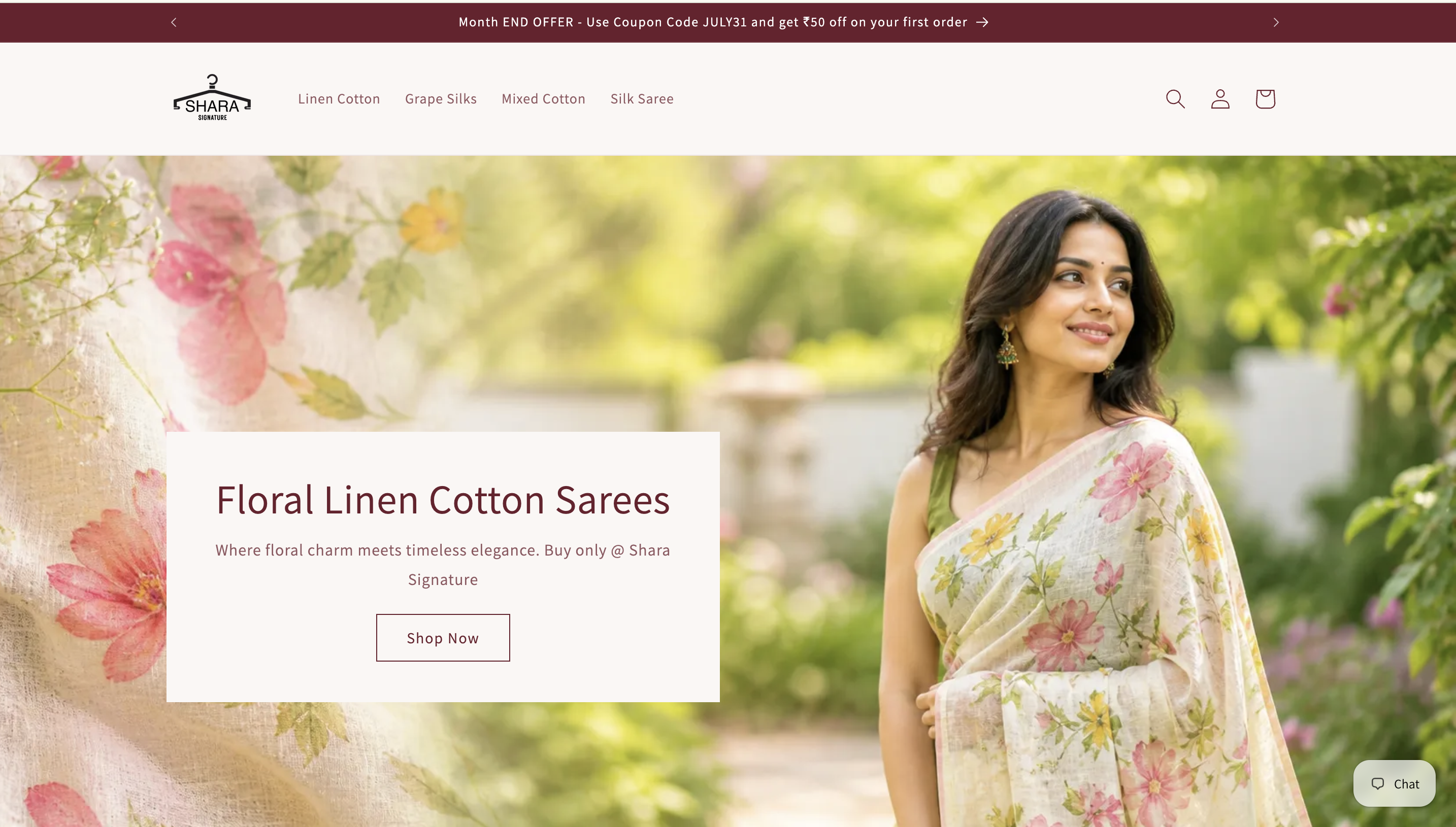 Shara Signature — Shopify · E-commerce